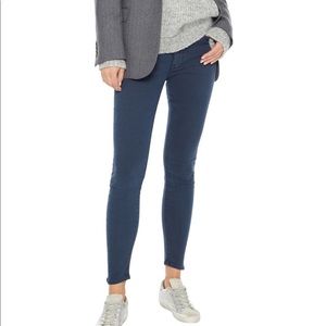 Mother “The Looker” mid-rise cropped jeans
